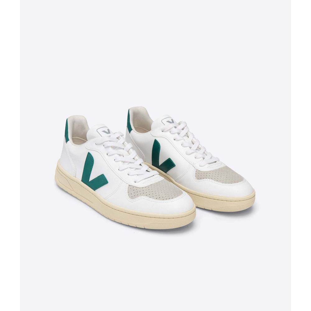 Αθλητικά Παπούτσια ανδρικα Veja V-10 CWL SOLE White/Green | GR 331ZUT